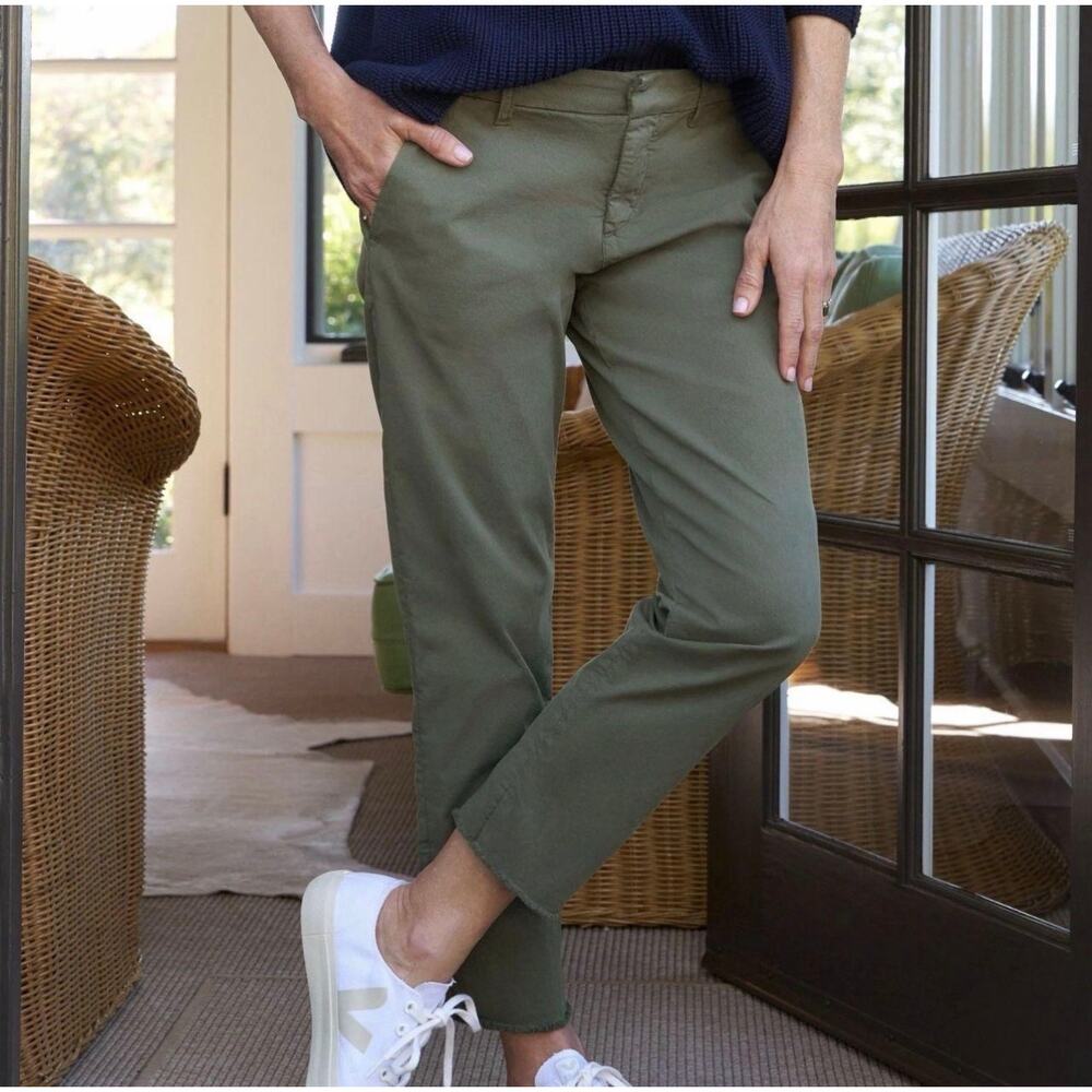 Frank & Eileen Wicklow Chino, Army Green, Size 0